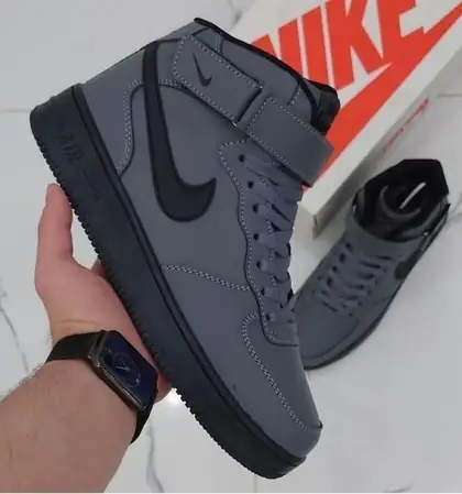 Air Force 1 Mid Grafito