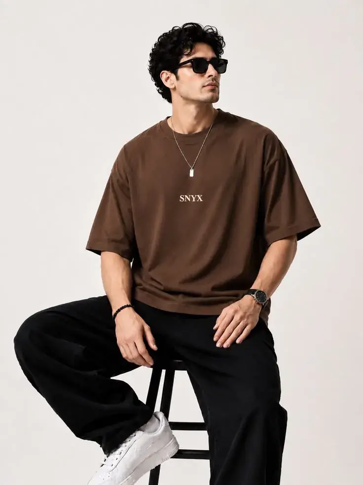 Fit Malecón: Camiseta SNYX Café