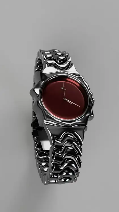 Liquid Chrome Rosso